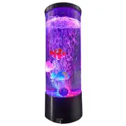 Bubble Fish 29cm Aquarium LED Lamp Light Tabletop Fish Tank Display Room Decor