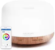 ASAKUKI Smart Wi-Fi Essential Oil Diffuser, App Control Compatible with Alexa, 500ml Aromatherapy Humidifier for Relaxing Atmosphere in Bedroom and Office