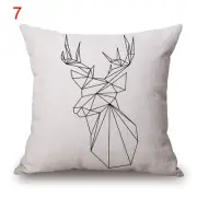 BN geometric david's deer cushion cover #7