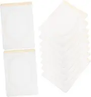Anneome 20pcs Stickers Plaster Fixed Patches Blank Adhesive Patches Fabric Material Easy Application