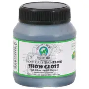 WBHO Show Gloss Black Clear Hot Pink Gold 125ml Hoof Oil Horse Equine Grooming