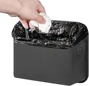 Car Garbage Bin, Car Trash Bin Automotive Seat Back Organizers, Waste Basket Storage Organizer Leakproof Containers, Multifunctional Umbrella Holder for Auto, Truck