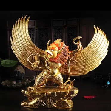 銅器 大鵬金翅鳥智慧迦楼羅鳥金剛杵 鎮宅 辟邪 開運 風水 招財 工芸品 迦樓羅大鵬金翅鳥的優惠比較- 2026年10月|飛比價格