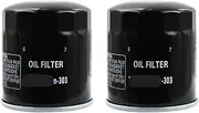 Motorcycle Oil Filter For CB1100SF 600S 750 CBF500 CBR1000F 400 900RR VT1100CL SHADOW VLX400 X-11 1137 XL650V(2 pcs)