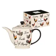 Ashdene Heartland 1000ml Teapot Tea Brewing Pot w/ Stainless Steel Infuser/Lid