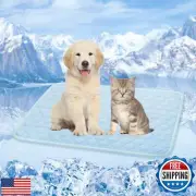 SISROL Upgrade Self-Cooling Mat for Dogs and Cats - Washable Pet Cooling Pad,