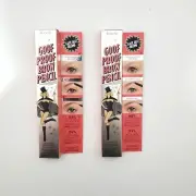 Benefit-Goof Proof Brow Pencil - #2 WARM GOLDEN BLONDE 0.01 oz LOT of 2 NEW