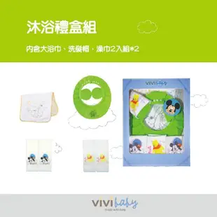 【VIVIBABY】新生兒禮盒 彌月禮盒 送禮自用 嬰兒禮盒(萬用夾 推車掛勾 嬰幼兒枕 多功能被 沐浴用品)