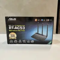 在飛比找蝦皮購物優惠-ASUS RT-AC53 wireless-AC750 同步