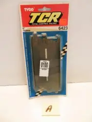 Tyco TCR Slot Car Track 6" 152mm #6423 Straight Track MIB NEW (a)