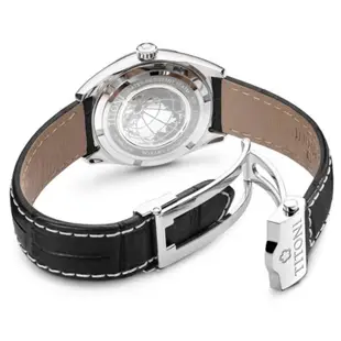 TITONI 瑞士梅花錶 828S-ST-606 宇宙系列 COSMO_SER. 海浪形鋸齒狀腕錶/白面 33.5mm