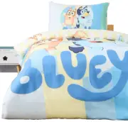 ~ Reversible Bluey Quilt Cover Set ~ Single Bed Quilt Cover ~ Bingo ~