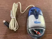 Aqua Mouse PS2 Wired Model AM-930-P Disney Floating Finding Nemo Rare!!!