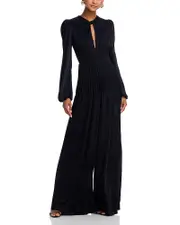 Farm Rio Long Sleeve Knot Jumpsuit