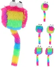 Hohopeti 6pcs Cats Mouse Plush Plaything Adorable Catnip Filled Toy Kittens Self-Playing Mice Toy Interactive Toy for Your Furry Friend