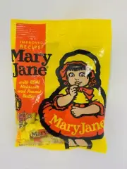 (1) Mary Jane Candy 3oz Bag by Atkinson Candy Company Molasses Peanut Butter
