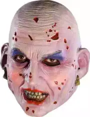 Miss Undead 3/4 Vinyl Mask Zombie Girl Lady Halloween Child Costume Accessory