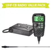 ORICOM UHF390TP UHF CB RADIO + ORICOM ANU230 6.5DBI VALUE PACK
