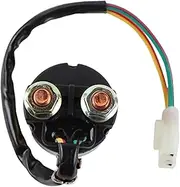 ULTECHNOVO Solenoid Relay 12v Starter Solenoid for Car Auto Starter Made of Abs Iron