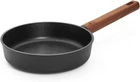 Woll Eco Logic Wooden Handle Frypan 20cm Non-Stick Cast Iron Quality Kitchen