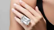 Emerald Cut 10 Ct White Diamond Engagement Jewelry Ring 925 Sterling Silver