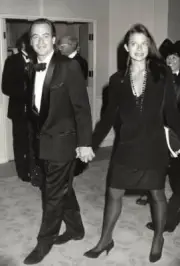 Justine Bateman and Leif Garrett during American Film Instit - 1989 Old Photo