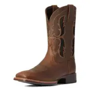 Ariat Mens Dash VentTEK Ultra Square Toe Western Boots Distressed Brown 10038261