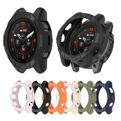 For Garmin Fenix 7S/7S PRO/EPIX Pro 42MM Rugged TPU Protection Bumper Case Cover