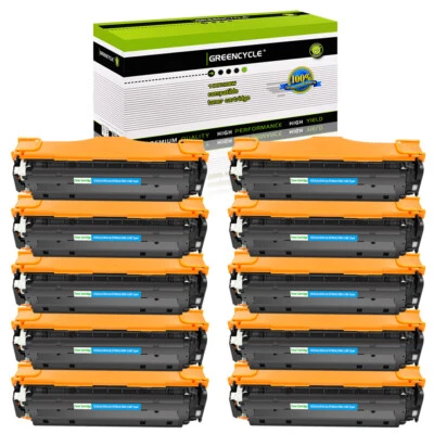 10PK CE411A 305A Toner fit or HP LaserJet Pro 400 Color MFP M475dn M475dw M451dn