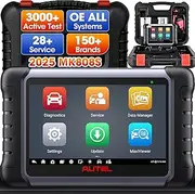 [Autel] Scanner MaxiCOM MK808S: 2025 Bidirectional Tool as MK808BT Pro MX808S M808Z, MaxiCheck MX900 MK900 MK900BT, 28+ Service, 3K+ Active Test, All System Diagnose, Injector Coding, FCA Autoauth OS11