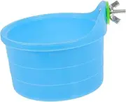 ifundom Bird Bathing Tub for Parrots Plastic Container for Parakeets Cage Accessory Essential Bird Supplies for Hygiene and Fun