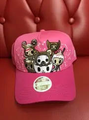 Tokidoki "Bearnut" Women's Adjustable SnapBack Hat (H1)