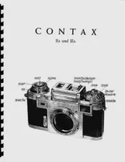 Zeiss Contax IIa and IIIa Service & Repair Manual Reprint