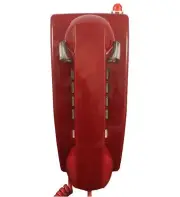Cortelco 2554-VOE-27MD-RD 255400v0e27md Wall Phone W/msg Light (2554voe27mdrd)