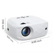HAPPRUN Projector WiFi and Bluetooth for Phones 12000L Native 1080P Portable