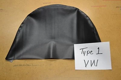 VW VOLKSWAGEN TYPE 1 BUG BEETLE BLACK SPARE TIRE COVER USA MADE TOP QUALITY