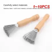1~10PCS Hair Brush Cleaner Mini Dirt Remover Home Travel Salon Rake With Metal W
