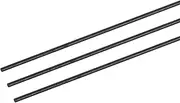 uxcell Carbon Fiber Rod, 2.5mm x 100mm for RC Plane DIY Tool Wing Tube Quadcopter Arm, Pack of 3