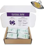 Fujifilm Mini Instant Camera Film: 120 Shoots Total, Value Pack, (10 Sheets x 12) - Capture Memories Anytime, Anywhere - Includes UFO Sticker