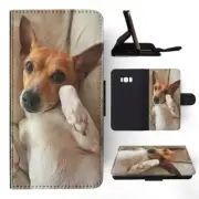 FLIP CASE FOR SAMSUNG GALAXY|JACK RUSSELL DOG 15