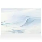 Home Decor Wall Sign Blue Green and White Sea Style B Abstract Art Picture Frame
