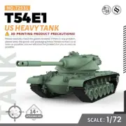 SSMODEL SS72533 1/72 25mm Military Model Kit US T6 Medium Tank