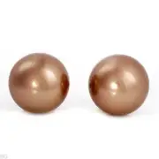 Lovely Earrings With Genuine Shells in 14K/925 Gold Plated Silver