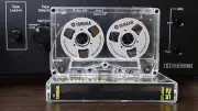Audio Cassette TECHNICS Silver Reel to Reel Tape