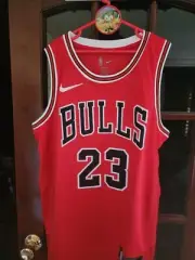 Michael Jordan Chicago Bulls Icon Edition NBA Swingman Jersey Size Large