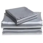 Mulberry Silk 4/6pcs Bed Sheet Set, Bedding Set, Luxury Silky Fitted Sheet