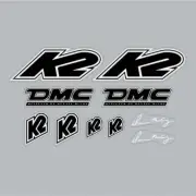 K2 - DMC decal set - Old School BMX