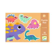 20pc Djeco Duo Dinosaur Jigsaw Puzzle Kids/Children Educational Game 2y+