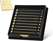 SHOWERORO Note Paper Dispenser Desktop Notepad Holders Sticker Dispenser Sticker Note Pads Holder Desk for Office Organization