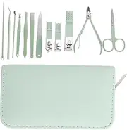 SHERCHPRY 1Set Professional Manicure Set Accessory Kit Matcha Multi Function Nail Care Tools for Travel Home Use Ergonomic Non Slip Handle